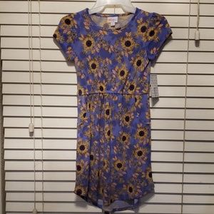 LulaRoe Girls Sunflower Dress